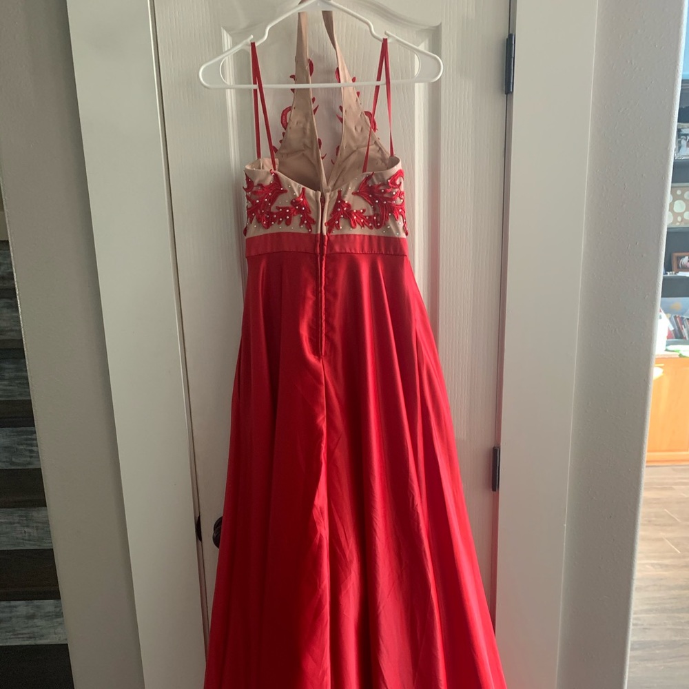Red Prom Dress - Picture 4 of 4